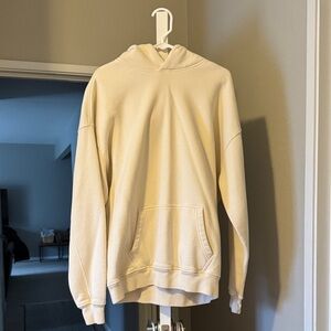 Abercrombie & Fitch Cream Hoodie (M - tall)